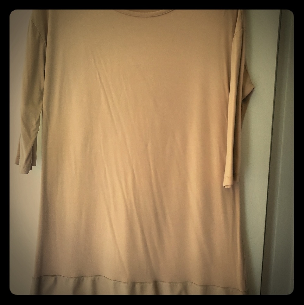 Nude colored dress